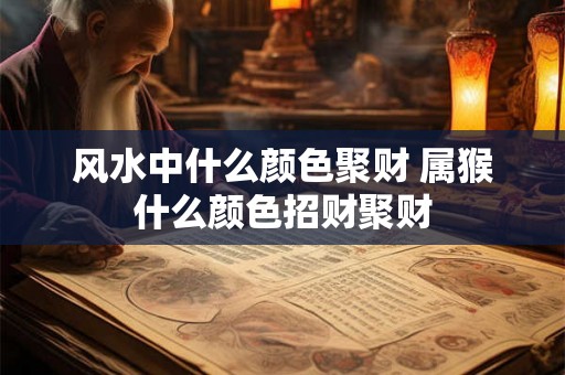 风水中什么颜色聚财 属猴什么颜色招财聚财 风水中什么颜色聚财 属猴什么颜色招财聚财