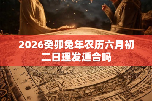 2026癸卯兔年农历六月初二日理发适合吗