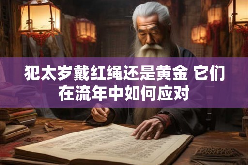 犯太岁戴红绳还是黄金 它们在流年中如何应对