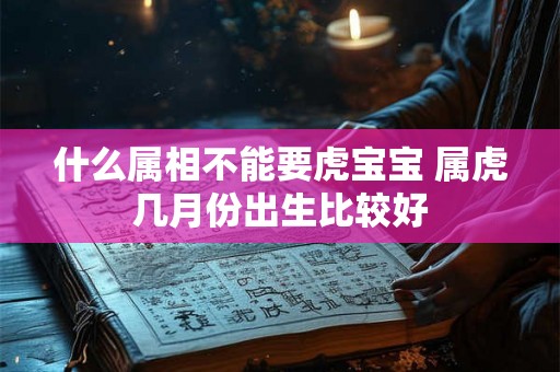什么属相不能要虎宝宝 属虎几月份出生比较好 什么属相不能要虎宝宝 属虎几月份出生比较好