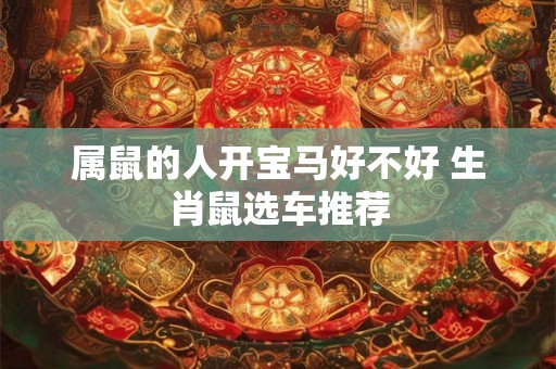 属鼠的人开宝马好不好 生肖鼠选车推荐 属鼠的人开宝马好不好 生肖鼠选车推荐