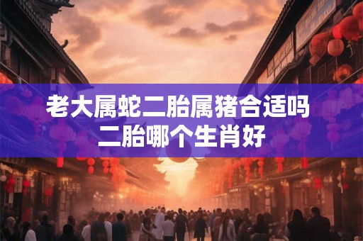 老大属蛇二胎属猪合适吗 二胎哪个生肖好 老大属蛇二胎属猪合适吗 二胎哪个生肖好