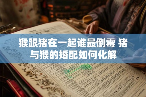 猴跟猪在一起谁最倒霉 猪与猴的婚配如何化解 猴跟猪在一起谁最倒霉 猪与猴的婚配如何化解