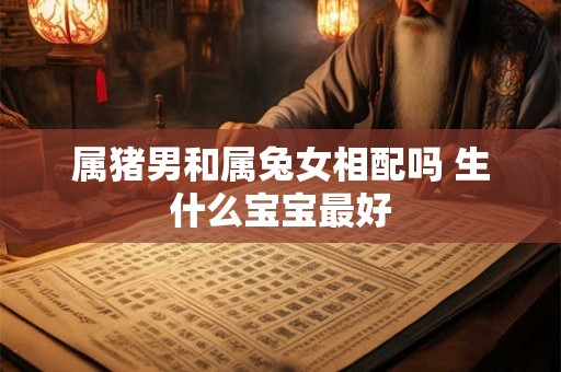 属猪男和属兔女相配吗 生什么宝宝最好 属猪男和属兔女相配吗 生什么宝宝最好