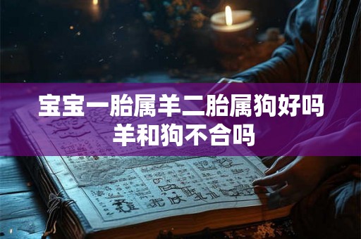 宝宝一胎属羊二胎属狗好吗 羊和狗不合吗 宝宝一胎属羊二胎属狗好吗 羊和狗不合吗