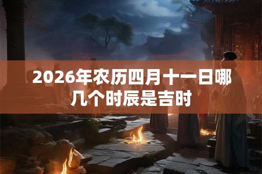 2026年农历四月十一日哪几个时辰是吉时 2026年农历四月十一日哪几个时辰是吉时