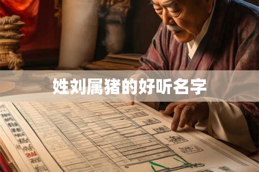 姓刘属猪的好听名字 姓刘属猪的好听名字