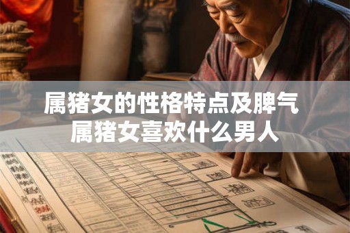 属猪女的性格特点及脾气 属猪女喜欢什么男人 属猪女的性格特点及脾气 属猪女喜欢什么男人