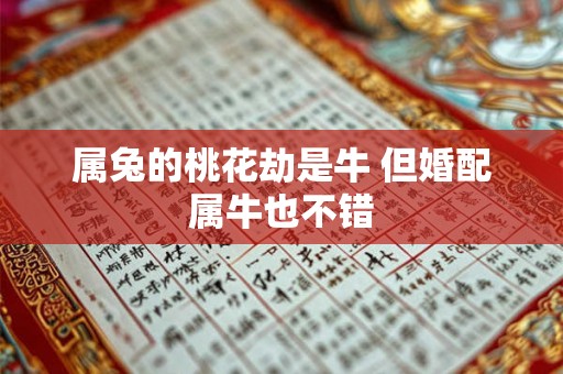 属兔的桃花劫是牛 但婚配属牛也不错 属兔的桃花劫是牛 但婚配属牛也不错