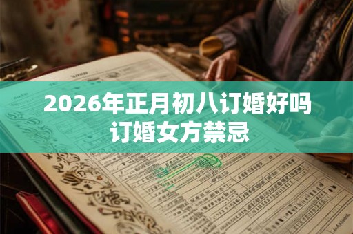 2026年正月初八订婚好吗 订婚女方禁忌 2026年正月初八订婚好吗 订婚女方禁忌