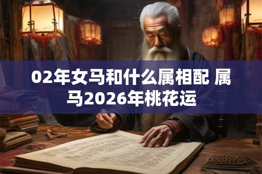 02年女马和什么属相配 属马2026年桃花运