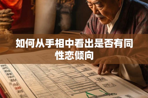 如何从手相中看出是否有同性恋倾向 如何从手相中看出是否有同性恋倾向
