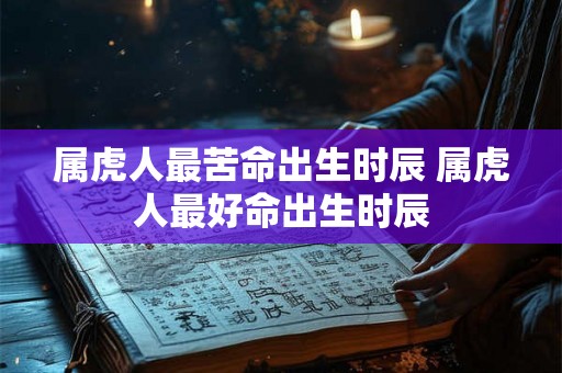 属虎人最苦命出生时辰 属虎人最好命出生时辰