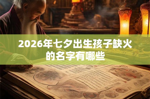 2026年七夕出生孩子缺火的名字有哪些 2026年七夕出生孩子缺火的名字有哪些