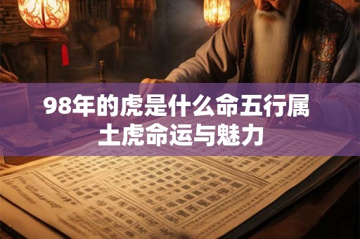 98年的虎是什么命五行属 土虎命运与魅力