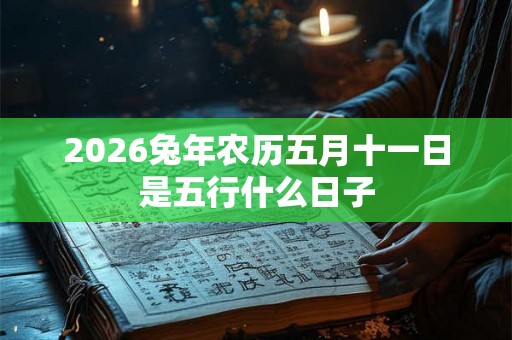 2026兔年农历五月十一日是五行什么日子 2026兔年农历五月十一日是五行什么日子