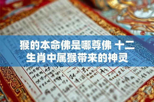 猴的本命佛是哪尊佛 十二生肖中属猴带来的神灵 猴的本命佛是哪尊佛 十二生肖中属猴带来的神灵