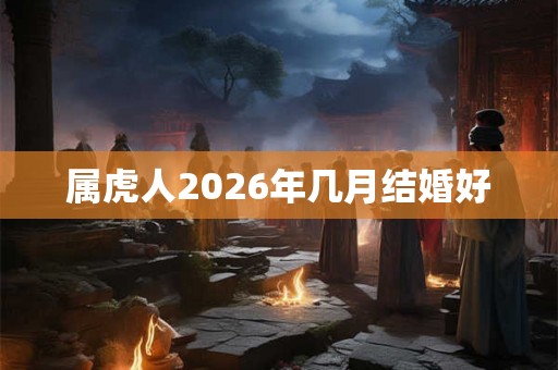 属虎人2026年几月结婚好 属虎人2026年几月结婚好