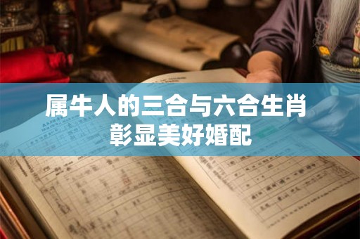 属牛人的三合与六合生肖 彰显美好婚配 属牛人的三合与六合生肖 彰显美好婚配