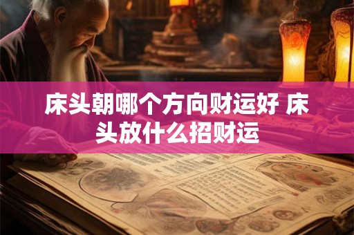 床头朝哪个方向财运好 床头放什么招财运