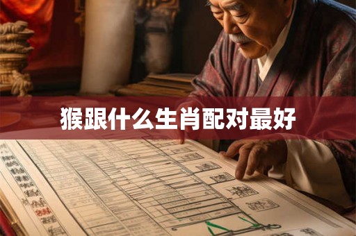 猴跟什么生肖配对最好 猴跟什么生肖配对最好