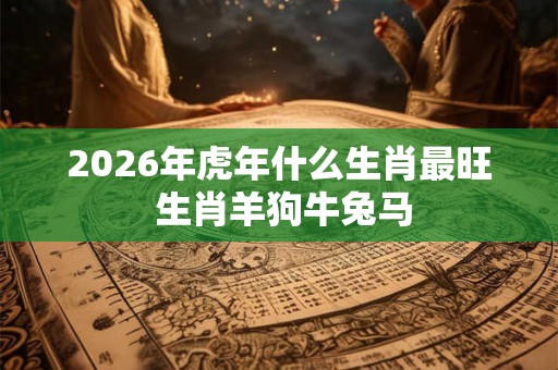 2026年虎年什么生肖最旺 生肖羊狗牛兔马