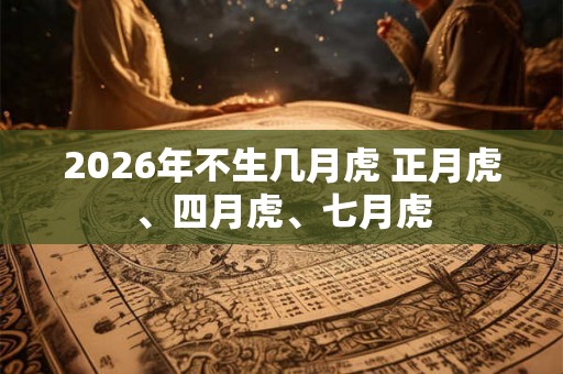 2026年不生几月虎 正月虎、四月虎、七月虎 2026年不生几月虎 正月虎、四月虎、七月虎