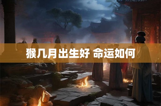 猴几月出生好 命运如何 猴几月出生好 命运如何