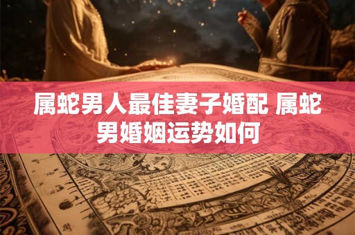 属蛇男人最佳妻子婚配 属蛇男婚姻运势如何 属蛇男人最佳妻子婚配 属蛇男婚姻运势如何