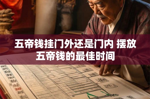 五帝钱挂门外还是门内 摆放五帝钱的最佳时间 五帝钱挂门外还是门内 摆放五帝钱的最佳时间