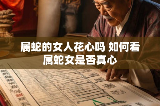 属蛇的女人花心吗 如何看属蛇女是否真心