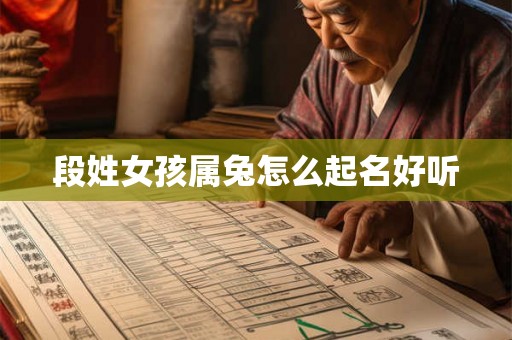 段姓女孩属兔怎么起名好听