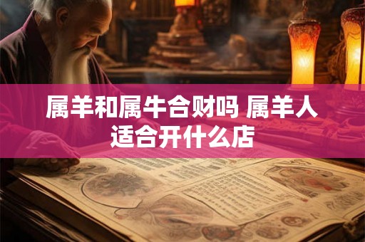 属羊和属牛合财吗 属羊人适合开什么店 属羊和属牛合财吗 属羊人适合开什么店