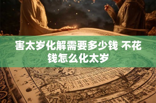 害太岁化解需要多少钱 不花钱怎么化太岁 害太岁化解需要多少钱 不花钱怎么化太岁
