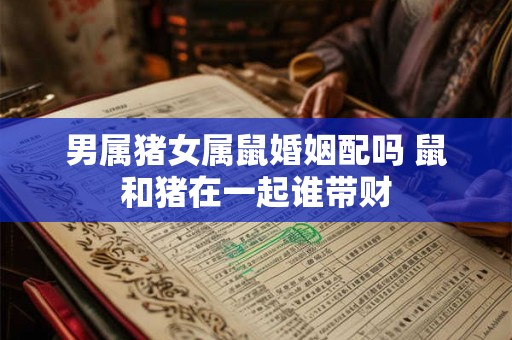 男属猪女属鼠婚姻配吗 鼠和猪在一起谁带财 男属猪女属鼠婚姻配吗 鼠和猪在一起谁带财