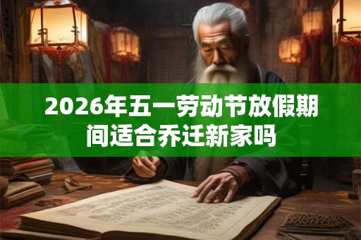 2026年五一劳动节放假期间适合乔迁新家吗 2026年五一劳动节放假期间适合乔迁新家吗