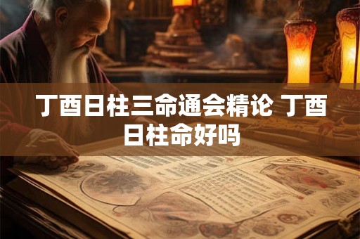 丁酉日柱三命通会精论 丁酉日柱命好吗