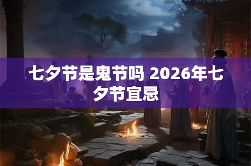 七夕节是鬼节吗 2026年七夕节宜忌 七夕节是鬼节吗 2026年七夕节宜忌