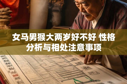 女马男猴大两岁好不好 性格分析与相处注意事项 女马男猴大两岁好不好 性格分析与相处注意事项