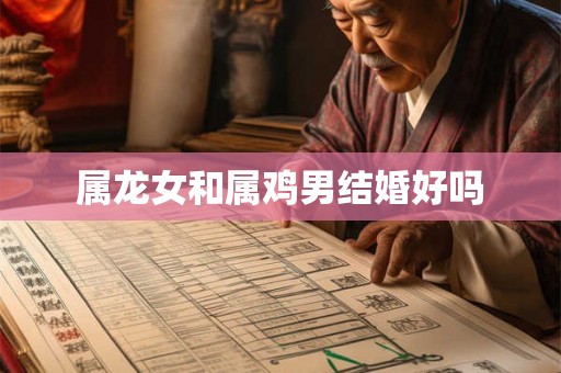 属龙女和属鸡男结婚好吗 属龙女和属鸡男结婚好吗