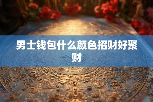 男士钱包什么颜色招财好聚财 男士钱包什么颜色招财好聚财