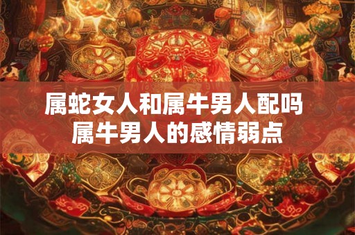 属蛇女人和属牛男人配吗 属牛男人的感情弱点 属蛇女人和属牛男人配吗 属牛男人的感情弱点