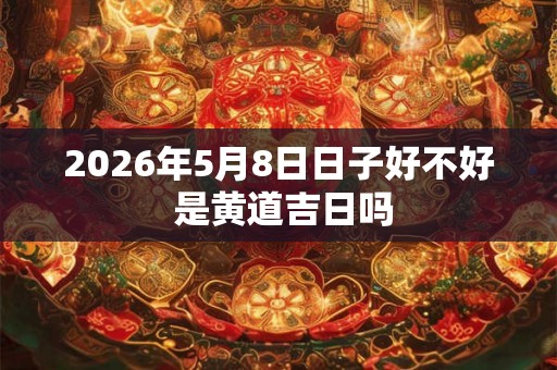 2026年5月8日日子好不好 是黄道吉日吗