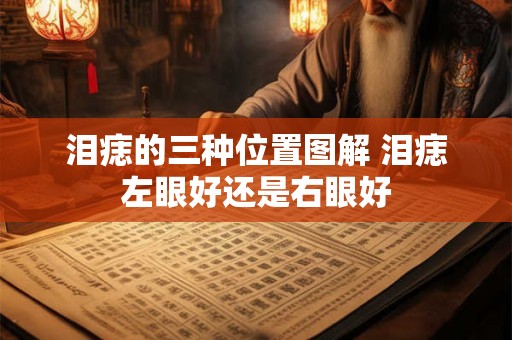 泪痣的三种位置图解 泪痣左眼好还是右眼好 泪痣的三种位置图解 泪痣左眼好还是右眼好