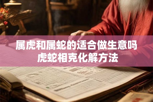 属虎和属蛇的适合做生意吗 虎蛇相克化解方法 属虎和属蛇的适合做生意吗 虎蛇相克化解方法