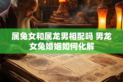 属兔女和属龙男相配吗 男龙女兔婚姻如何化解 属兔女和属龙男相配吗 男龙女兔婚姻如何化解