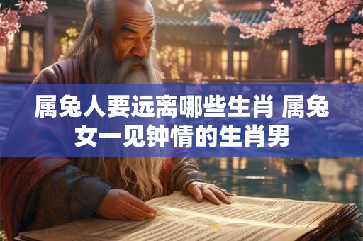 属兔人要远离哪些生肖 属兔女一见钟情的生肖男 属兔人要远离哪些生肖 属兔女一见钟情的生肖男