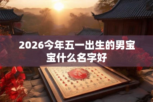 2026今年五一出生的男宝宝什么名字好 2026今年五一出生的男宝宝什么名字好