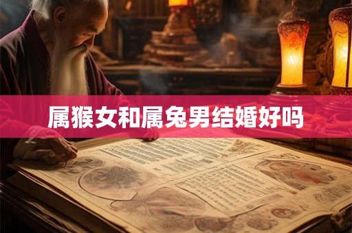 属猴女和属兔男结婚好吗 属猴女和属兔男结婚好吗