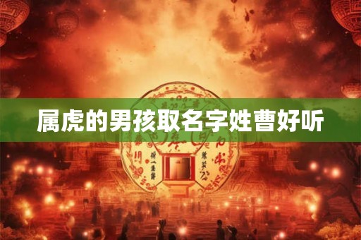 属虎的男孩取名字姓曹好听